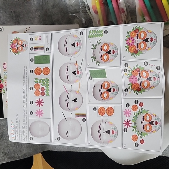 Creatology paper mask kit NIB 2 KITS - Picture 4 of 4